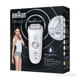 Braun SES 7/880 dry/wet EPILATOR Acasă