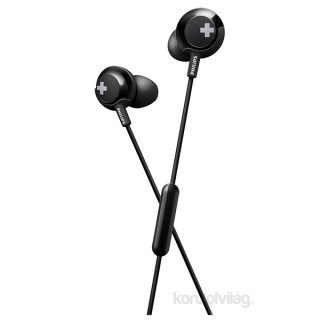 Philips SHE4305BK Bass+ Black microphone earphone Mobile