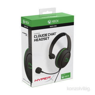 HyperX CloudX Chat (Xbox Licensed) 3,5 Jack gamer headset HX-HSCCHX-BK/WW (Black) Xbox One