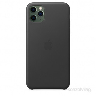 Apple iPhone 11 Pro Max Black leather case Mobile