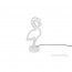 TRIO R55240101 Flamingo 32,5 cm USB table lamp thumbnail