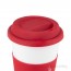 Bialetti "Coffe to go" 400 ml red porcelain portable coffee mug thumbnail