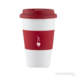 Bialetti "Coffe to go" 400 ml red porcelain portable coffee mug Acasă