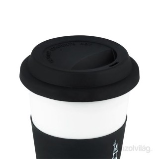 Bialetti "Coffe to go" 300 ml black porcelain portable coffee mug Acasă