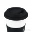 Bialetti "Coffe to go" 300 ml black porcelain portable coffee mug thumbnail