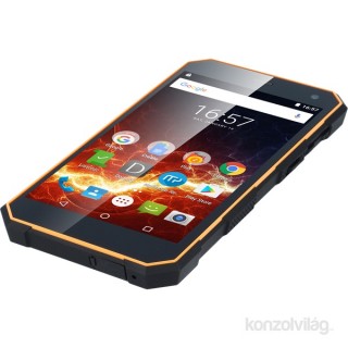 myPhone HAMMER ENERGY 5,5" 3/32GB LTE Dual SIM Black-orange drop, dust and impact resistant smart phone Mobile