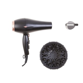 Adler AD2244 Hair dryer, 2000W, , ionic function, black-gold Acasă