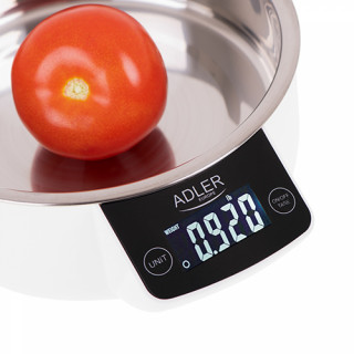 Adler AD3166 5kg,900 ml black-white  kitchen scale Acasă