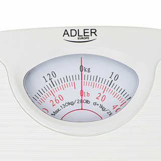 ADLER AD8151W Mechanical Bathroom Scale, white Acasă