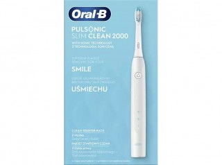 Oral-B Pulsonic Slim Clean 2000 white electric toothbrush Acasă