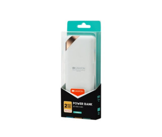 Canyon CNE-CPBP20W 20000mAh Powerbank with digital display White Mobile