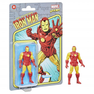 Hasbro Marvel Legends: Figura de acțiune The Invincible Iron Man (10 cm) (F2656) Jucărie