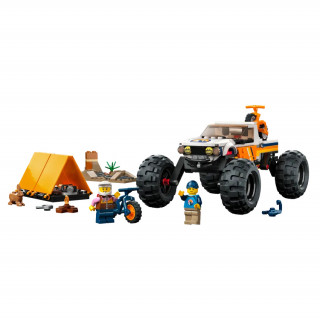 LEGO City Aventuri off road cu vehicul 4x4 (60387) Jucărie