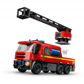 LEGO City: Statie si camion de pompieri (60414) Jucărie