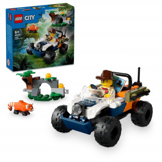 LEGO City: Explorator al junglei pe ATV pe urmele unui panda roșu (60424) Jucărie