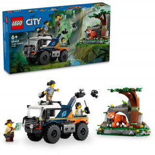 LEGO City: Camionul off-road al unui explorator al junglei (60426) Jucărie