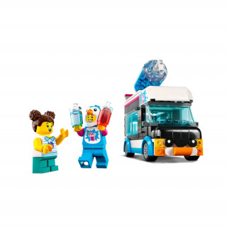 LEGO City Camioneta-pinguin cu granita (60384) Jucărie