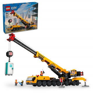 LEGO City: Macara mobilă galbenă de construcții (60409) Jucărie