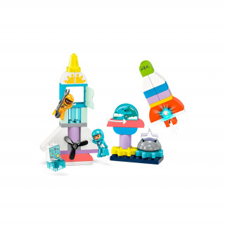 LEGO DUPLO: Aventura cu naveta spatiala 3in1 (10422) Jucărie