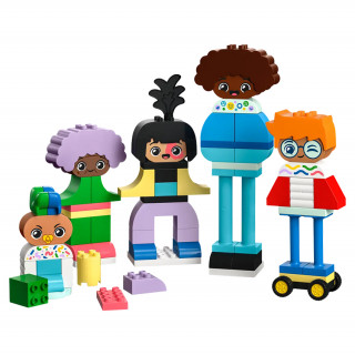 LEGO DUPLO: Oameni construibili cu emotii mari (10423) Jucărie