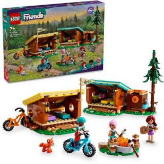 LEGO Friends: Cabane confortabile în tabăra de aventuri (42624) Jucărie