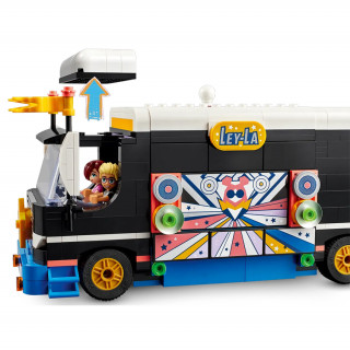 LEGO Friends: Autocar de turneu pentru staruri pop(42619) Jucărie