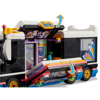 LEGO Friends: Autocar de turneu pentru staruri pop(42619) Jucărie