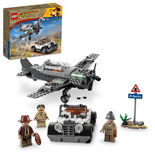 LEGO Indiana Jones Urmărire cu avionul de vânătoare (77012) Jucărie