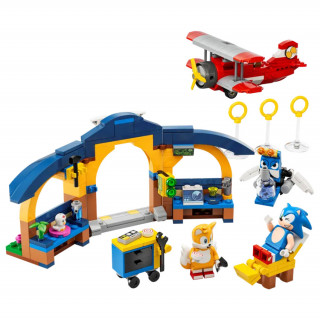 LEGO Sonic the Hedgehog: Atelierul lui Tails și avion Tornado (76991) Jucărie