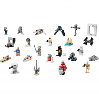 LEGO® Star Wars Calendar de advent 2022 (75340) Jucărie