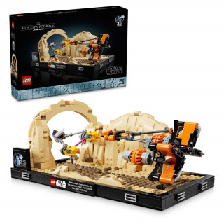 LEGO Star Wars: Dioramă Cursa din Mos Espa (75380) Jucărie