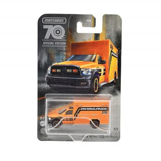 Matchbox 70th Anniversary Openable Car - 2019 Ram Ambulance (HMV12-HMV17) Jucărie