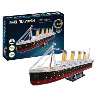 Revell RV 3D-Puzzle RMS Titanic LED Edition (00154) Jucărie