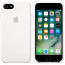 Apple IPhone White silicone case thumbnail