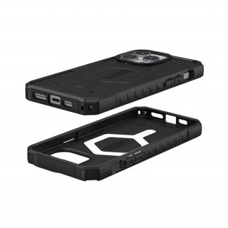 Husă spate UAG Pathfinder MagSafe Apple iPhone 15 Pro Max, neagră Mobile