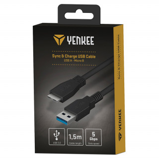 YENKEE YCU 011 BK cablu USB A - Micro B Mobile