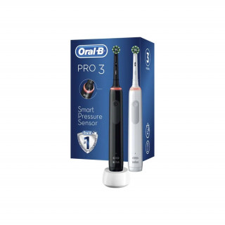 Oral-B Pro 3 3900 Duo 2-piece electric toothbrush set Acasă