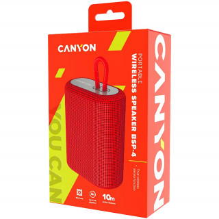 Difuzor Bluetooth Canyon BSP-4 5W - Roșu (CNE-CBTSP4R) PC