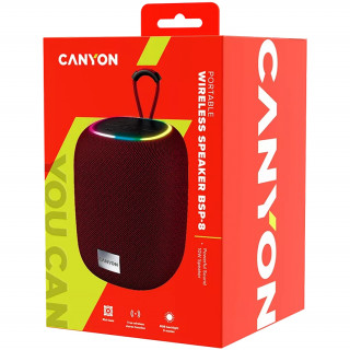 Difuzor Bluetooth Canyon BSP-8 10W - Roșu (CNE-CBTSP8R) PC