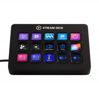 CORSAIR ELGATO STREAM DECK MK.2, 15 tastatură LCD personalizabilă, neagră PC