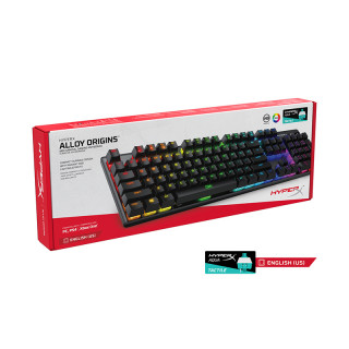 HyperX Alloy Origins - Tastatură mecanică Gaming - HX Aqua (US) (4P5N9AA#ABA) PC