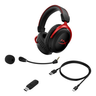 HyperX Cloud II - Gaming Headset Wireless (red) (4P5K4AA) PC