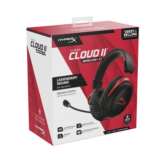 HyperX Cloud II - Gaming Headset Wireless (red) (4P5K4AA) PC