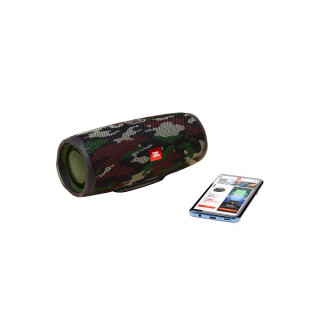 JBL Charge Bluetooth speaker, waterproof (tereppatterned Green), JBLCHARGE4SQUAD Mobile