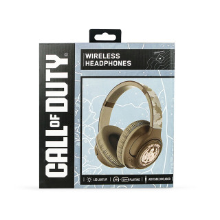 OTL Call of Duty Desert Sand Camo LED Wireless Headphones Mobile