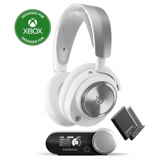 Steelseries Arctis Nova Pro Xbox Căști fără fir Bluetooth Gaming - Alb (61525) PC