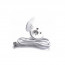 TOO GPS-104-1W IP20, 1x 2P+F, USB-A, Type-C, Qi- charging, cable excl., white, desk-mountable socket distributor thumbnail