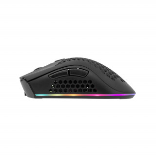 WHITE SHARK LIONEL-B, mouse pentru jocuri wireless WGM-5012B, negru, 10000 dpi PC