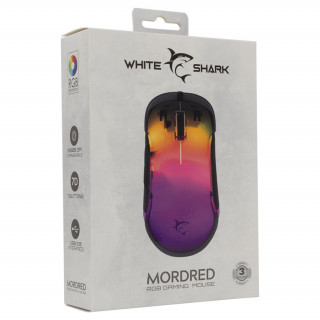 WHITE SHARK MORDRED-B WS GM-5017B 7D / 12000 dpi negru RGB Mouse pentru jocuri  PC