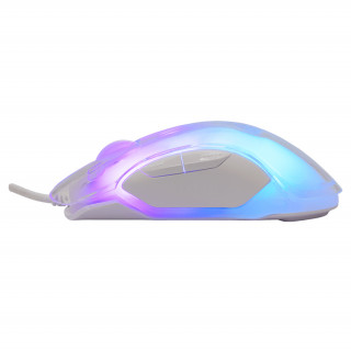 WHITE SHARK MORDRED-W WS GM-5017W 7D / 12000 dpi alb RGB Mouse pentru jocuri  PC